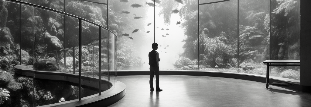 the world of aquarium